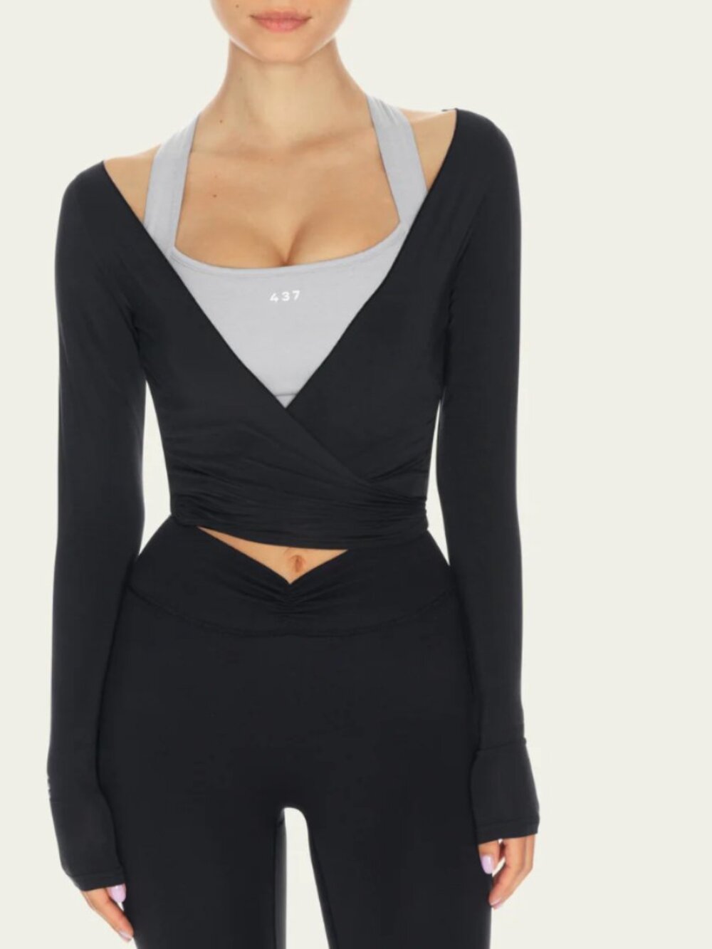 The Ballet Wrap Black